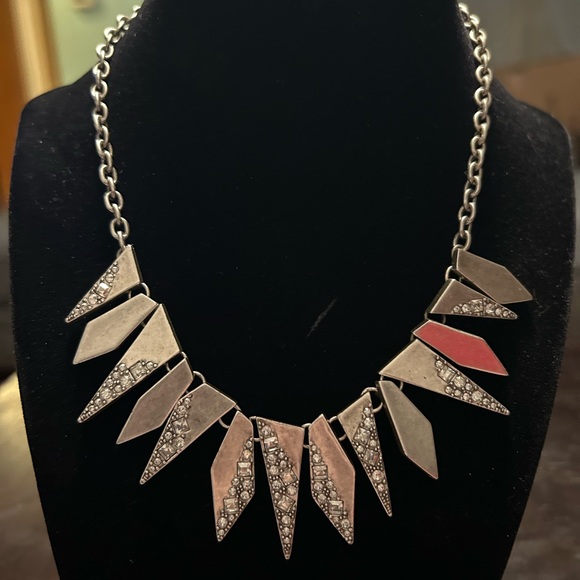 Touchstone Crystal Jewelry - Double Edge Necklace